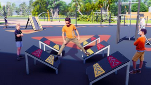 Ninja Trails 32 spektakularnych nowości na placu zabaw