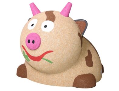 Figura gumowa na plac zabaw Krówka mini