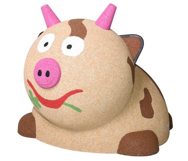 Figura gumowa na plac zabaw Krówka mini