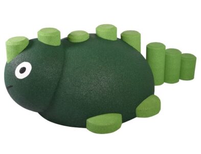 Gumowa figura na plac zabaw Jaszczurka