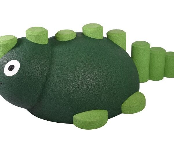 Gumowa figura na plac zabaw Jaszczurka