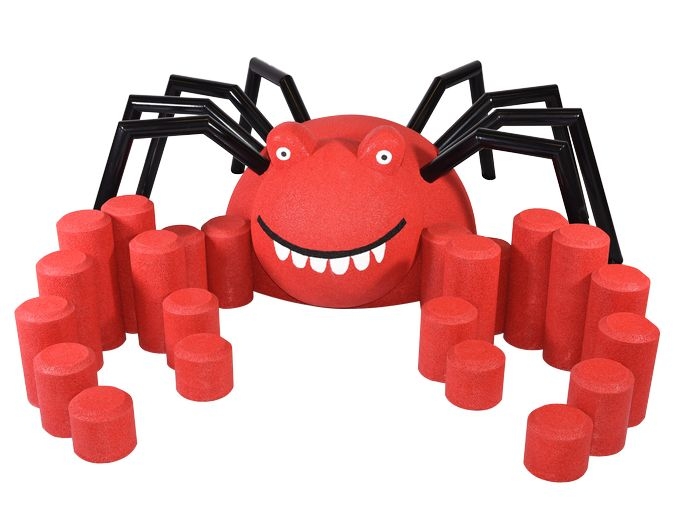 Figura gumowa na plac zabaw Mini Krab Figura gumowa na plac zabaw Mini Krab