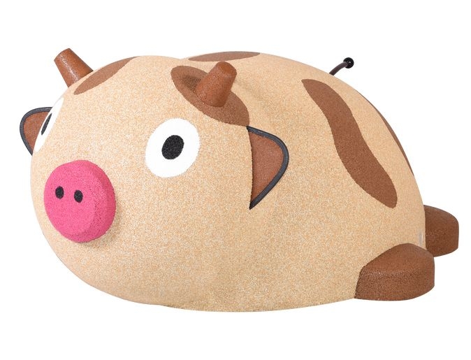 Figura gumowa na plac zabaw Krowa