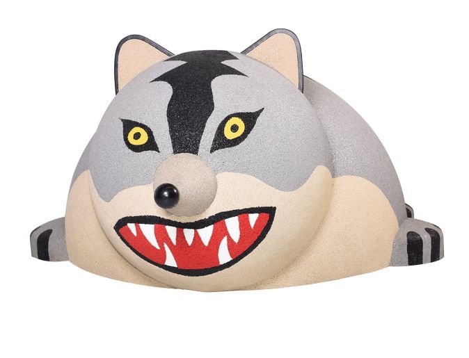 Figura gumowa na plac zabaw Wilk Figura gumowa na plac zabaw Wilk