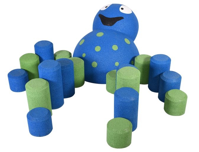 Figura gumowa na plac zabaw Mini Ośmiornica