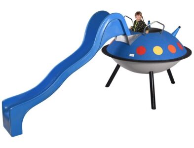 Figura gumowa na plac zabaw Latający Talerz