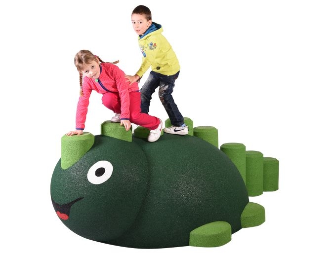 Gumowa figura na plac zabaw Jaszczurka Gumowa figura na plac zabaw Jaszczurka