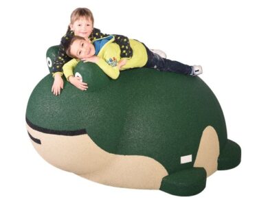 Figura gumowa na plac zabaw Żaba