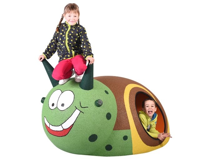 Figura gumowa na plac zabaw Ślimak