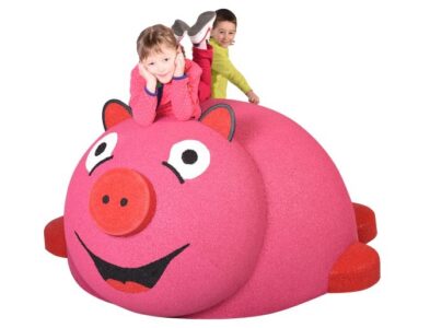 Figura gumowa na plac zabaw Świnka