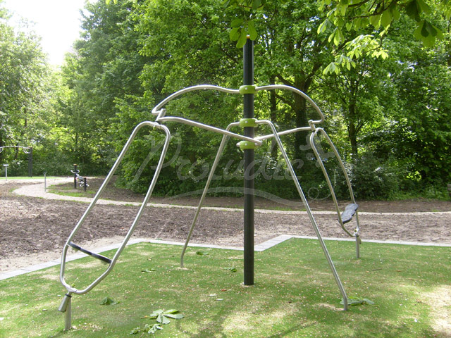 Podwójna wirująca huśtawka Gyro (stal) J2594M