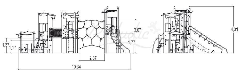 Plac zabaw Biibox J45416