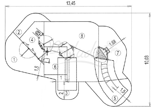 Plac zabaw Biibox J45416