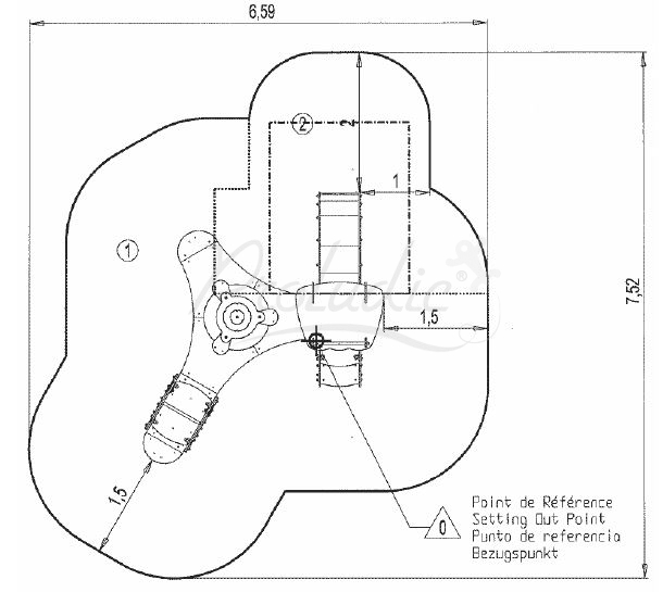 Urządzenie zabawowe Tiboo J3956 Urządzenie zabawowe Tiboo J3956