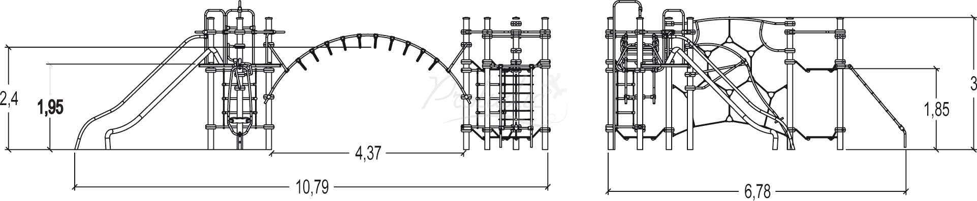 Plac zabaw Ixo J2574