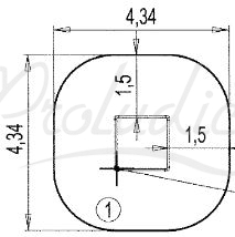 Piaskownica prostokątna J106