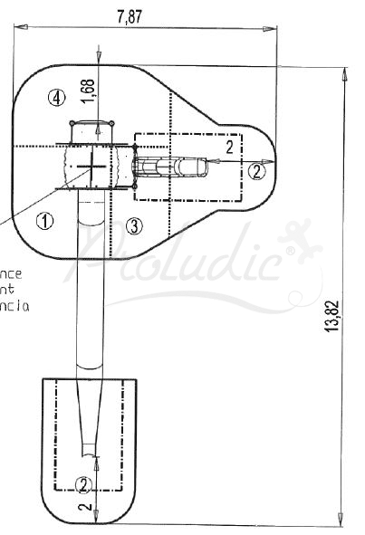 Wieża prostokątna Amazonia J47200 Wieża prostokątna Amazonia J47200