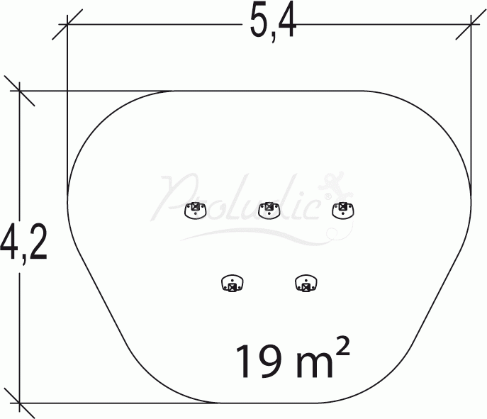 Trim Trail Slalom JPS10-J-M