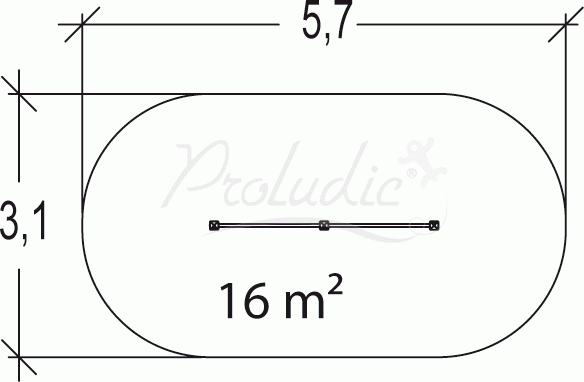 Trim Trail podwójna drabinka gimnastyczna Junior JPS11-J-M