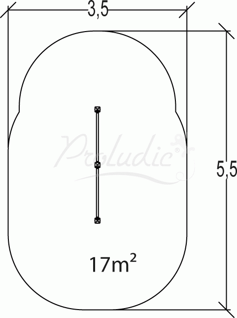 Trim Trail drążki gimnastyczne - do podciągania JPS19-S-M