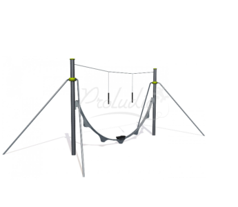 Podniebna deskorolka Aeroskate (stal) J2581M