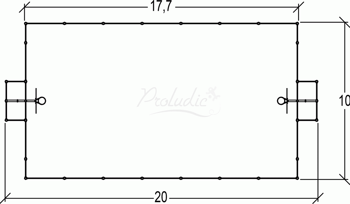 Wielofunkcyjne boisko do gier J22200