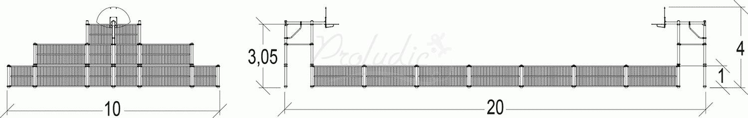 Wielofunkcyjne boisko do gier J22200