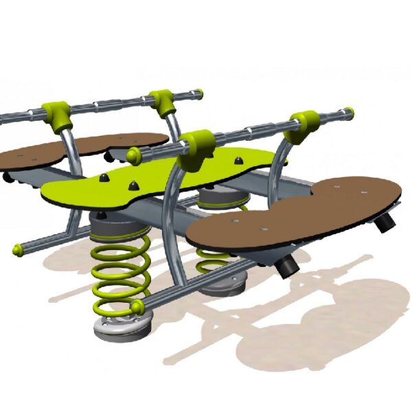 Bujak sprężynowy na plac zabaw Czwórka J830