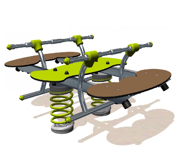 Bujak sprężynowy na plac zabaw Czwórka J830 Bujak sprężynowy na plac zabaw Czwórka J830