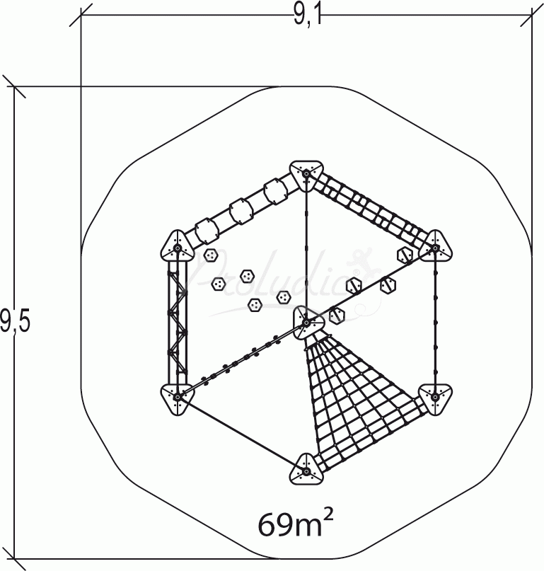 Ścieżka balansująca J5404