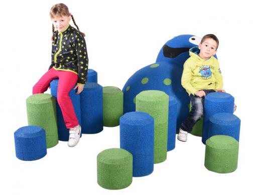 Figura gumowa na plac zabaw Mini Ośmiornica