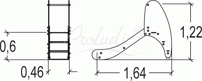 Zjeżdżalnia mini J1012 Zjeżdżalnia mini J1012