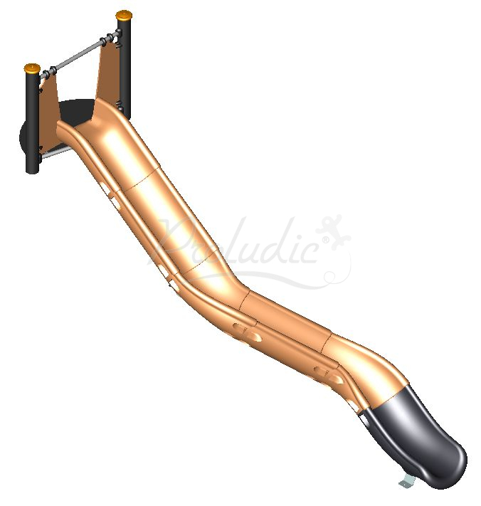 Zjeżdżalnia na skarpie wys. ślizgu 2 Zjeżdżalnia na skarpie wys. ślizgu 2