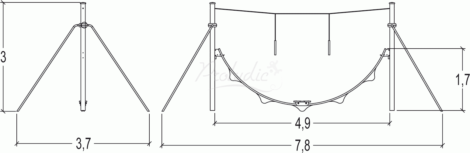 Podniebna deskorolka Aeroskate J2581