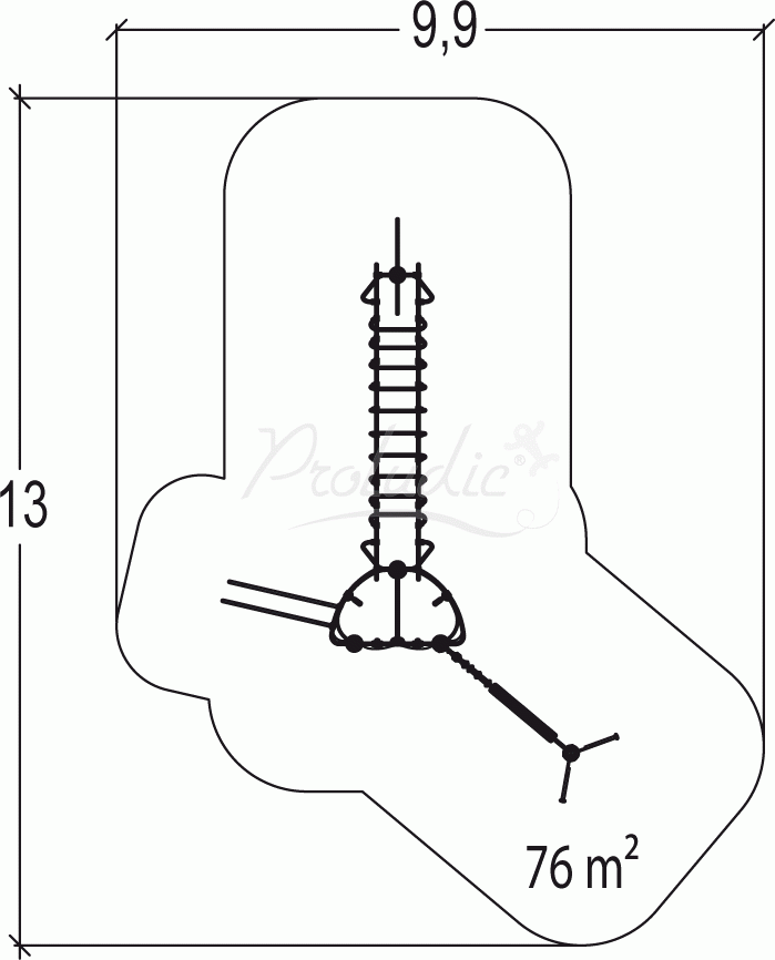 Plac zabaw Ixo J586-M