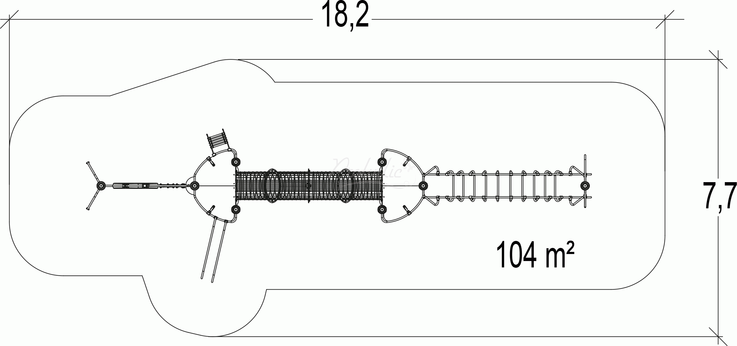 Plac zabaw Ixo J2587-M