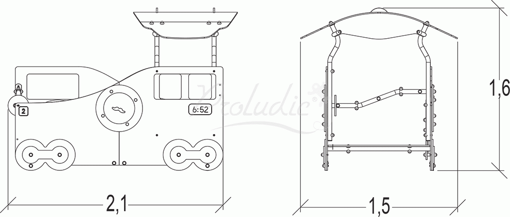 Wagon zamknięty J2693 Wagon zamknięty J2693