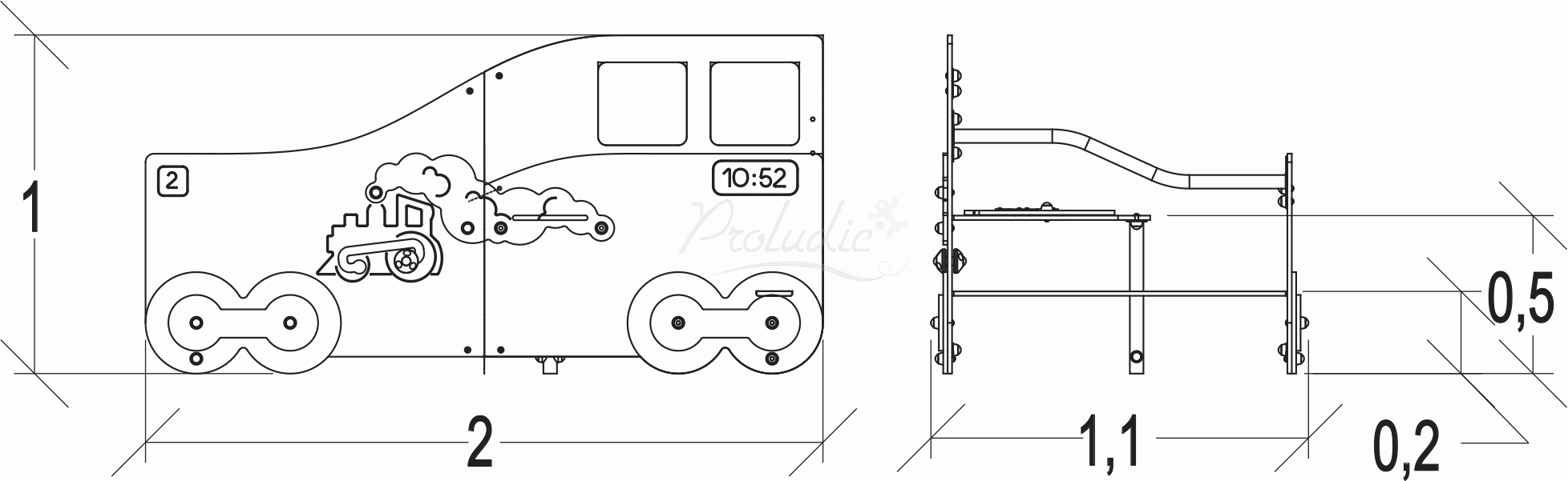Wagon dostępny J2695 Wagon dostępny J2695