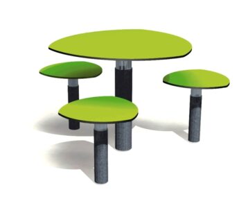 Stolik z taboretami J2880