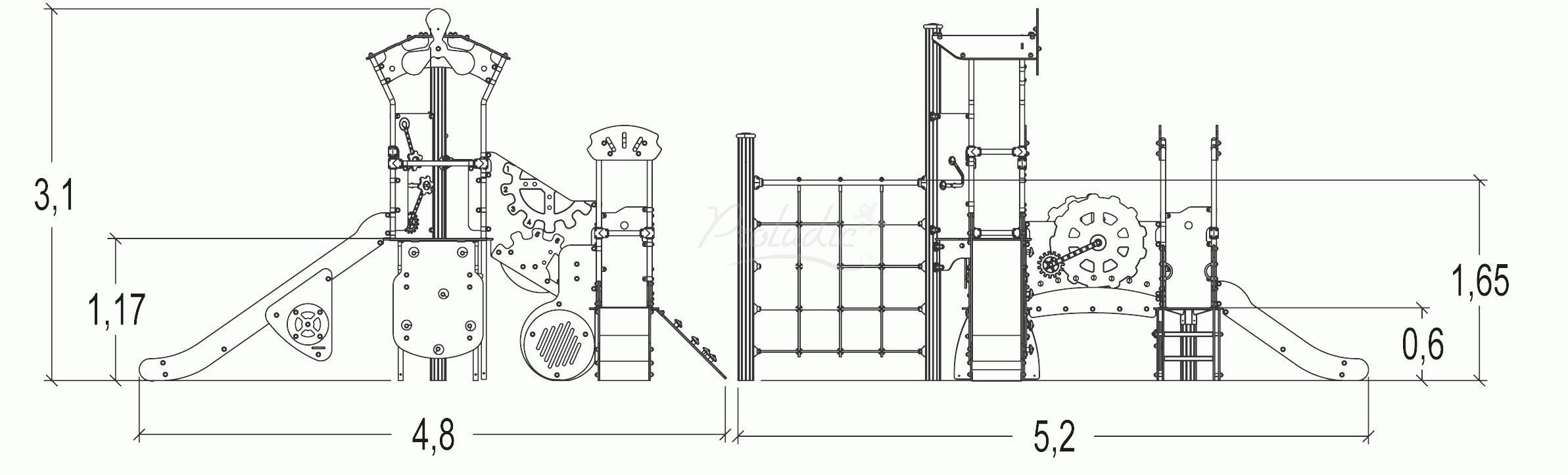 Zestaw tematyczny Metropolia J38303 Zestaw tematyczny Metropolia J38303