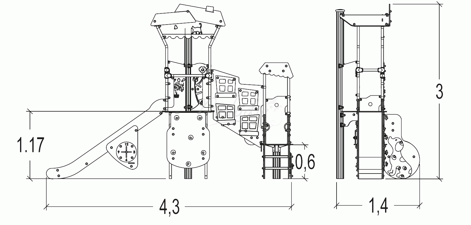 Zestaw tematyczny Miasto J38601 Zestaw tematyczny Miasto J38601
