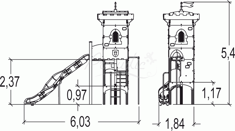 Zestaw Wspaniałe Miasta Średniowiecze J4700