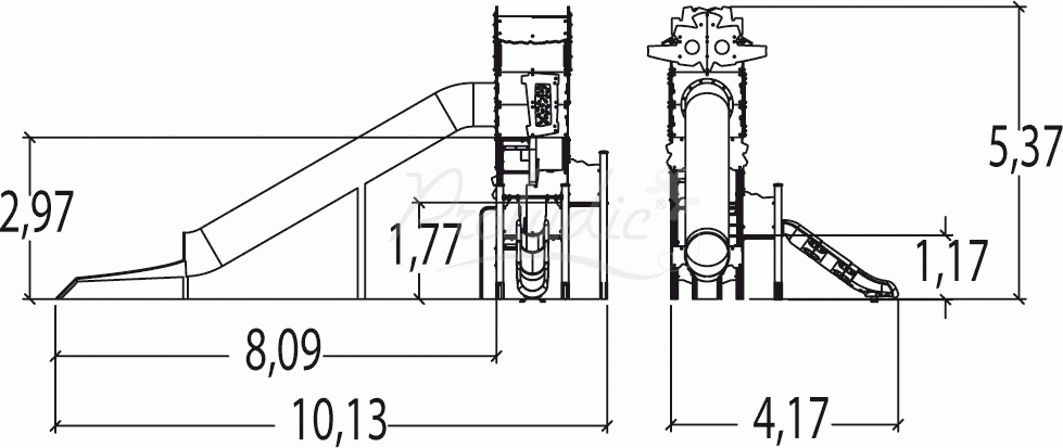 Wieża prostokątna Amazonia J47200 Wieża prostokątna Amazonia J47200