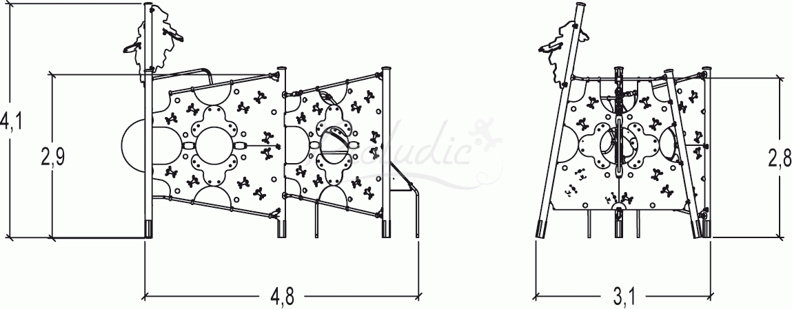 Zestaw Pionowy Świat Średniowiecze J48304