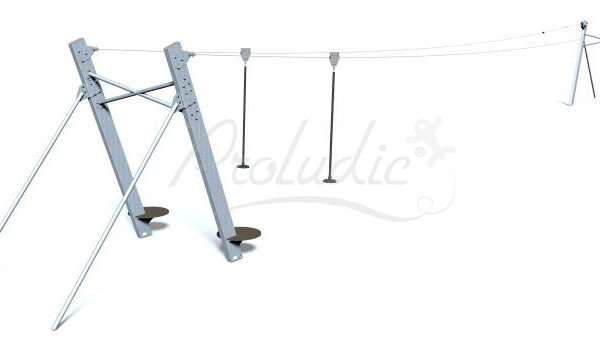 Podwójny zjazd linowy (stal) J516