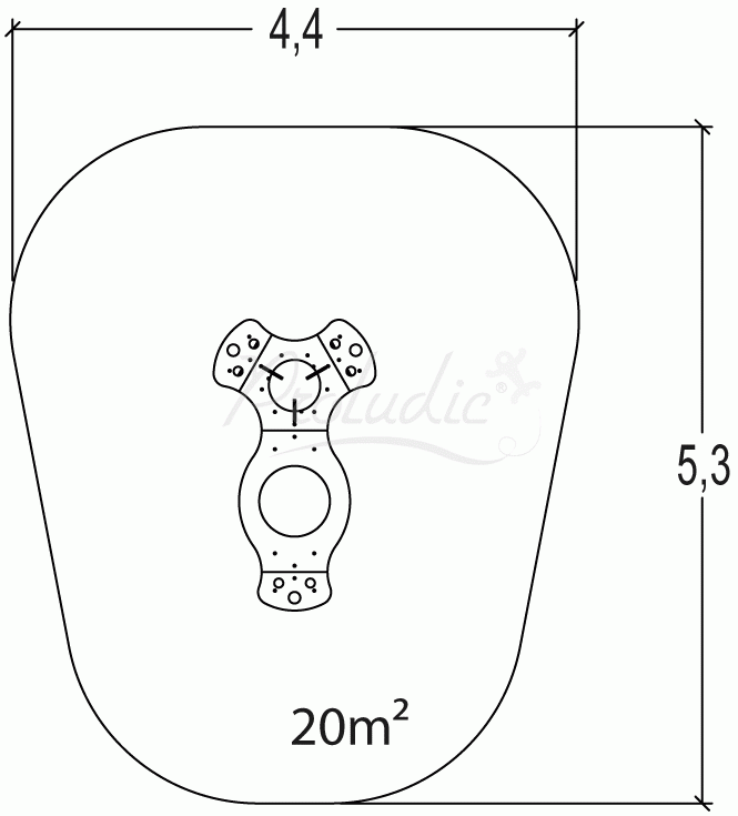 Stół ogrodniczy J5300