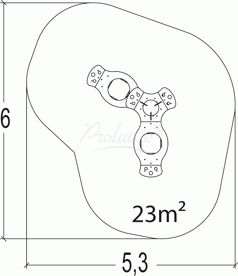 Stół ogrodniczy J5301