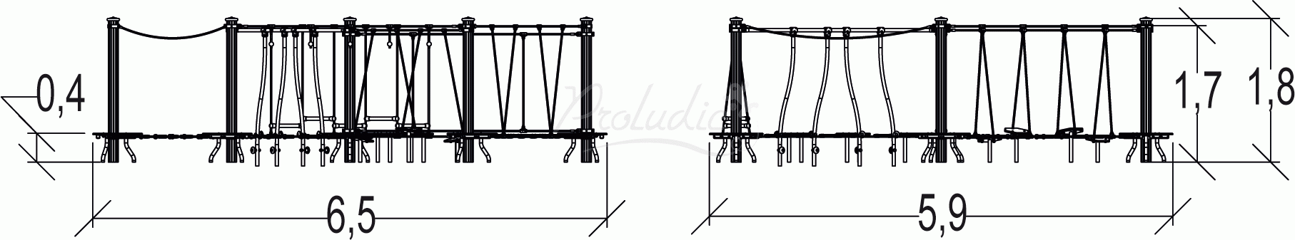 Ścieżka balansująca J5404-M