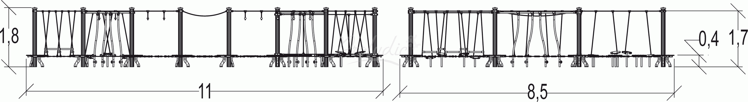 Ścieżka balansująca J5405-M