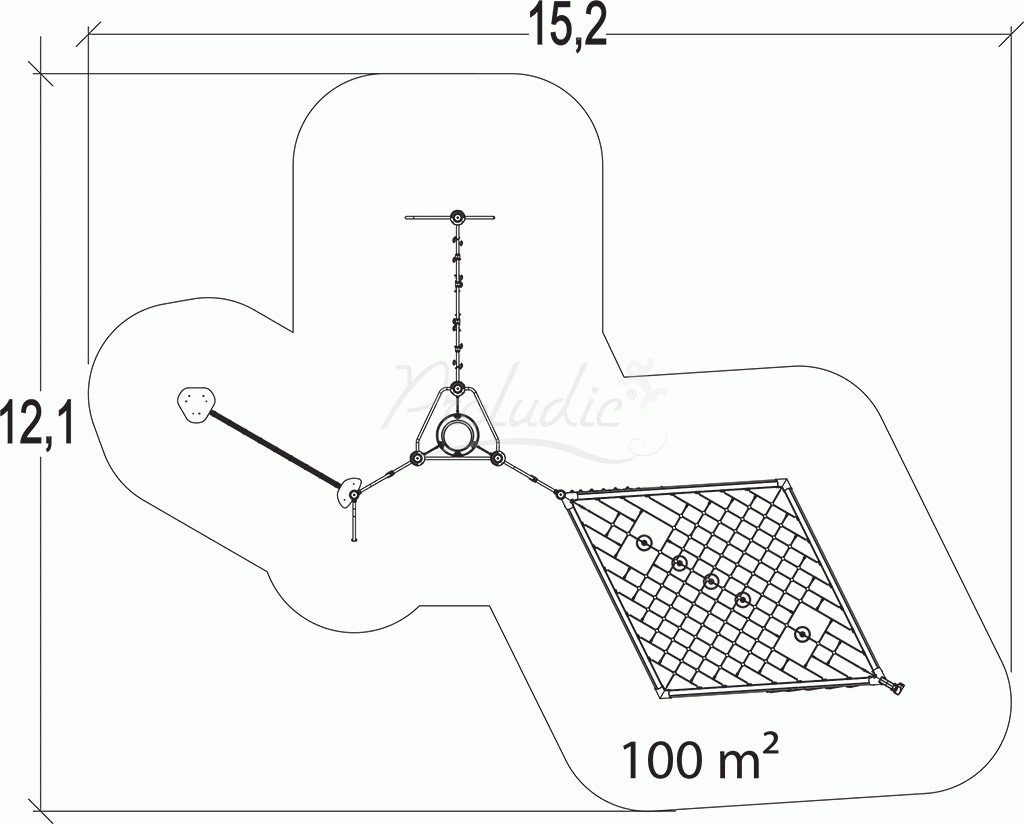 Plac zabaw Ixo J57010